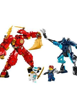 Конструктор lego ninjago робот вогняної стихії кая 322 деталі (71808)