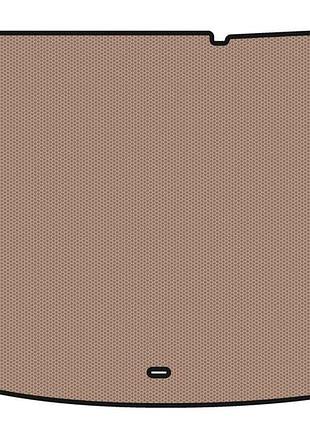 Гумовий килимок в багажник carsuit (бежевий) для chery tiggo 4 2017- рр