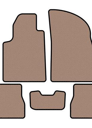 Гумові килимки carsuit (бежевий) для citroen c-3 2002-2009 рр