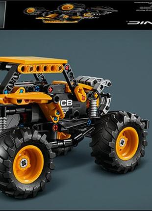 Конструктор lego technic monster jam digatron с инерционным двигателем 218 деталей (42199) 3