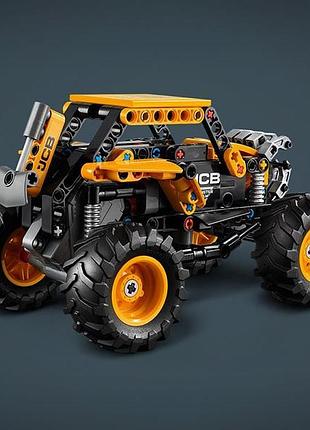 Конструктор lego technic monster jam digatron с инерционным двигателем 218 деталей (42199) 6