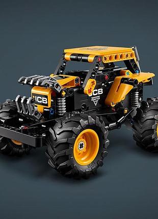 Конструктор lego technic monster jam digatron с инерционным двигателем 218 деталей (42199) 7