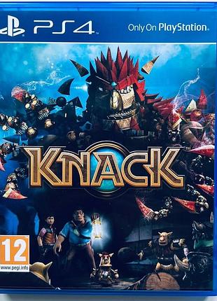 Knack, б/у, английская версия - диск для playstation 4
