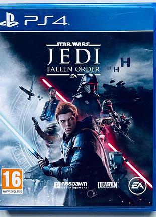 Star wars jedi: fallen order, б/у, русская версия - диск для playstation 4