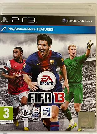 Fifa 13, б/у, русская версия - диск для playstation 3