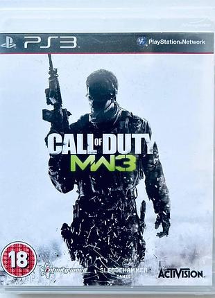 Call of duty: modern warfare 3, б/в, англійська версія - диск для playstation 3
