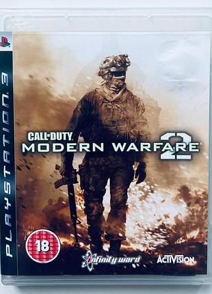 Call of duty modern warfare 2, б/у, английская версия - диск для playstation 3