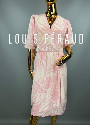 Шовкова сукня міді louis feraud paris