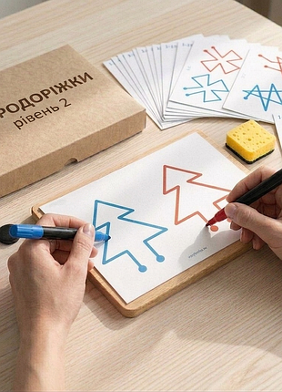 Нейроигра No2 – нейродыжки для развития межполушарного взаимодействия и координации рук и мозга ребенка (2 уровень сложности) 4679