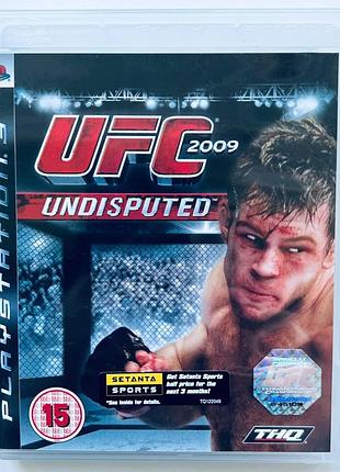 Ufc 2009 undisputed, б/у, английская версия - диск для playstation 3