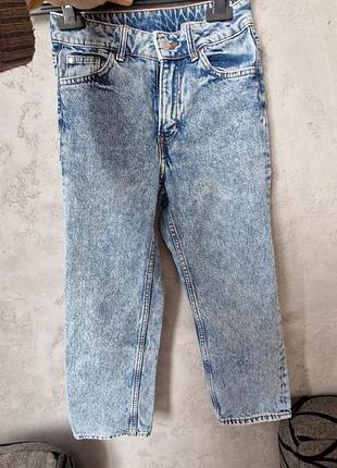 Джинсы для мальчика, h&amp;m, loose fit, 8-9роков, 134см