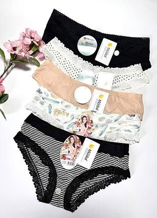 Женские мягкие трусики из ткани модал размер l dc girl комплект