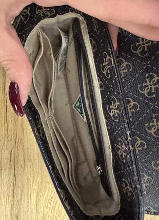 Сумка guess коричнева 5