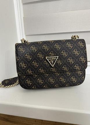 Сумка guess коричнева