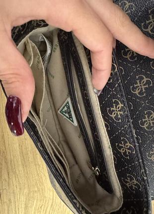 Сумка guess коричнева 6