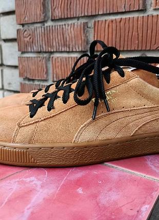 Классические замшевые кроссовки puma suede, размер 47