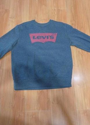 Мужской реглан толстовка levis.