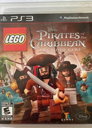 Lego pirates of the caribbean the video game, б/у, английская версия - диск для playstation 3