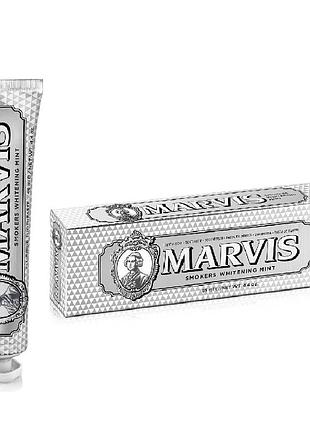 Уцінка! зубна паста вибілювальна м'ята для курців 25 мл марвіс (м'ята коробка)