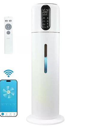 Умный увлажнитель воздуха evoair steamix8500, wi-fi управление, резервуар 8.5 л, производительность увлажнения 300 мл/час, датчик