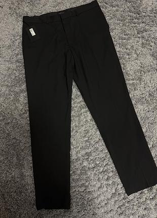 Класичні брюки, штани w36, l32 xl чорні