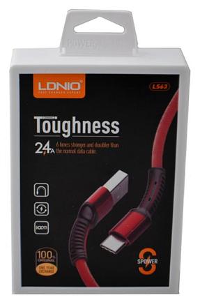 Кабель ldnio ls63 lightning cable 1м 2