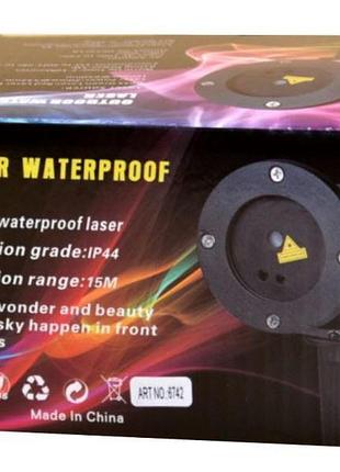 Лазерный звездный проектор star shower with remote + 6 photos