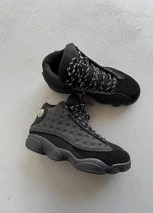Кроссовки nike air jordan 13 retro black cat