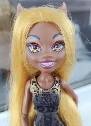 Кукла monster high клаудия ульф (clawdia wolf) black carpet - оригинал