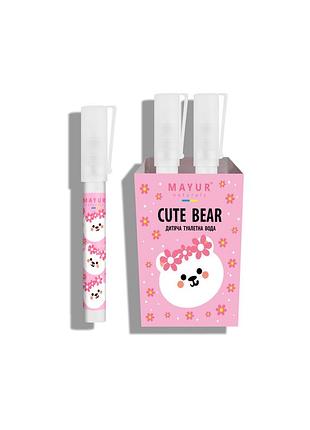 Туалетна вода "cute bear" тм mayur, 8 мл