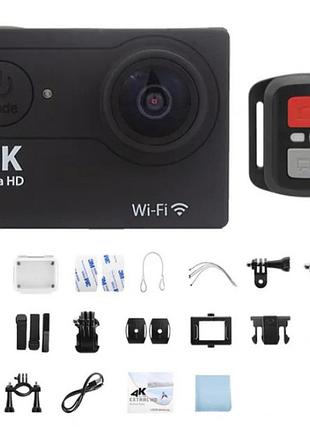 Dvr sport экшн камера с пультом s3r remote wi fi waterprof 4k