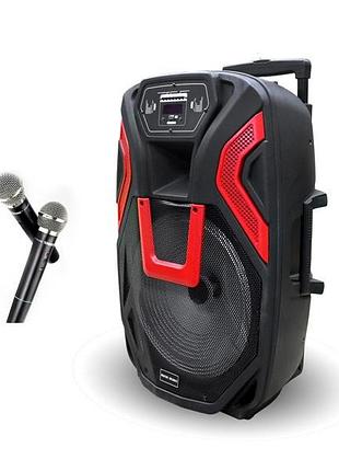 Портативная акустическая колонка zxx-1503 (60 вт, 15")