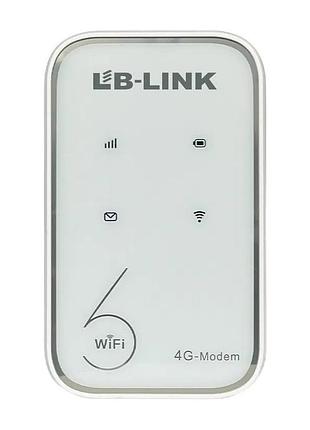 Мобільний 4g lte wi-fi роутер lb-link bl-mf518eu, 300 мбіт/с, wi-fi 6, 2100 ма·год