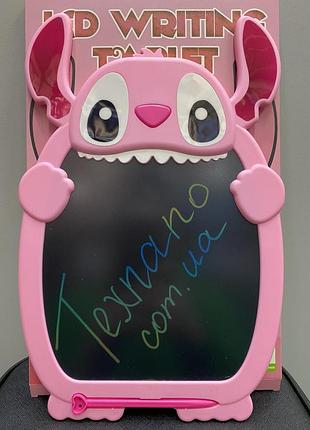 Планшет lcd для рисования stitch pink