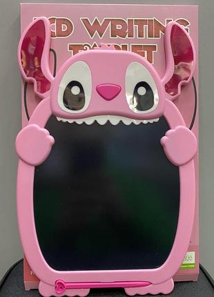 Планшет lcd для рисования stitch pink 2