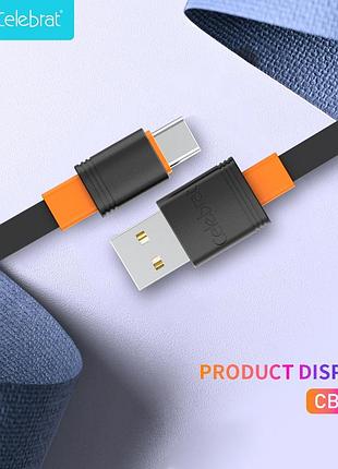 Кабель usb - micro usb celebrat cb-33 4