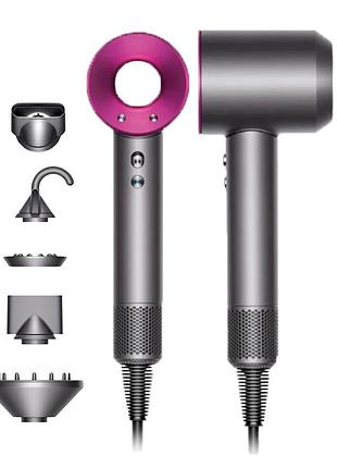 Фен-стайлер supersonic hair dryer, 5 насадок, thl-24-169