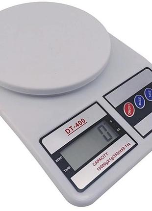 Весы кухонные electronic kitchen scale dt-400 10кг