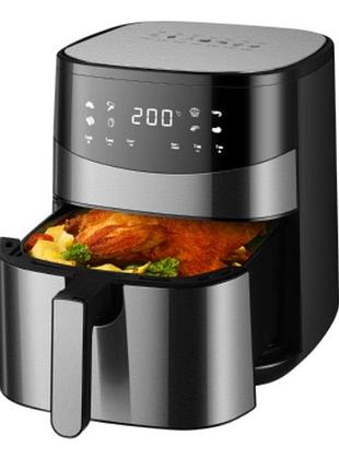 Аэрофритюрница crownberg cb-5553, 6.5 л