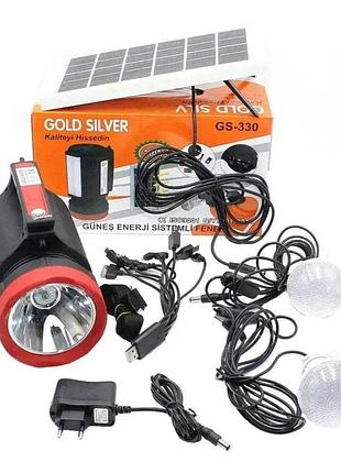 Світлодіодний ліхтар led solar gc-330