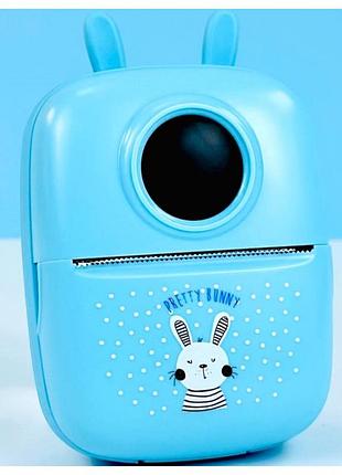 Портативный мини принтер bluetooth для смартфона mini printer d7 (24-23) 5