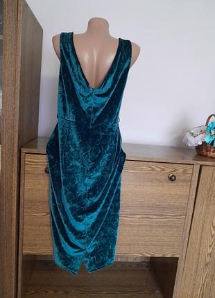 Платье бархатное 👗 2