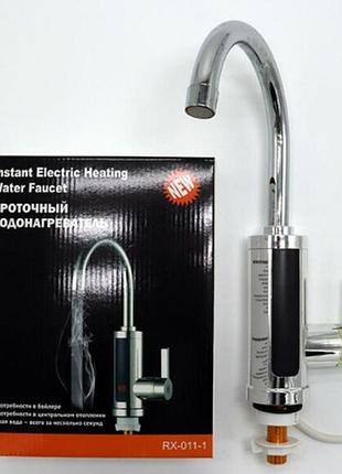 Проточный водонагреватель из нержавеющей стали с экраном rx-011