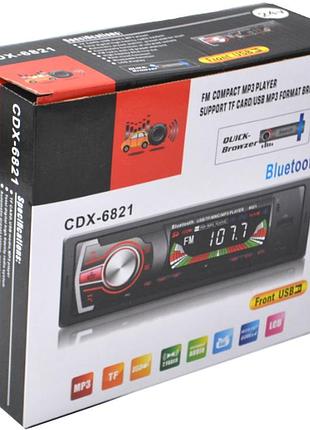 Автомагнитола с bluetooth cdx-6821 2