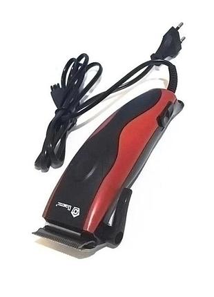Машинка для стриження domotec ms-3304, 220 в, 4 насадки