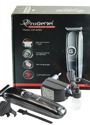 Машинка для стрижки беспроводная gemei gm-6050