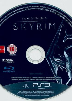 The elder scrolls v skyrim англ - ps3 (диск), б/в