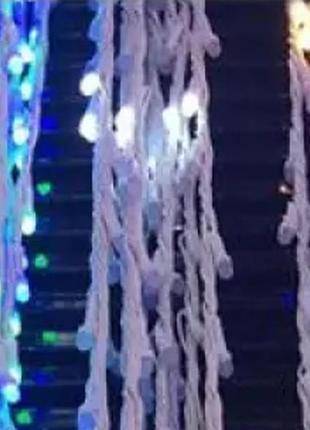 Xmas гирлянда led (водопад 2m*2m) 168 rgb 7823