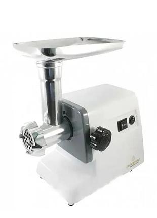 Электро мясорубка crownberg cb-4215 с шинковницей