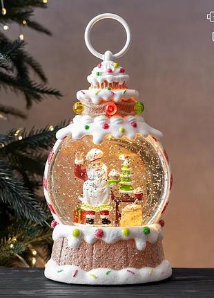 Xmas новорічний нічник «кекс» wdl-25015a, 22,3 см